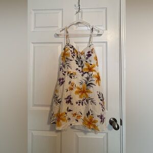 Floral Spaghetti Strap Dress